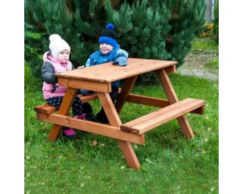 Столик с лавочками ЛЕГЕНДА ЛЕСА 
